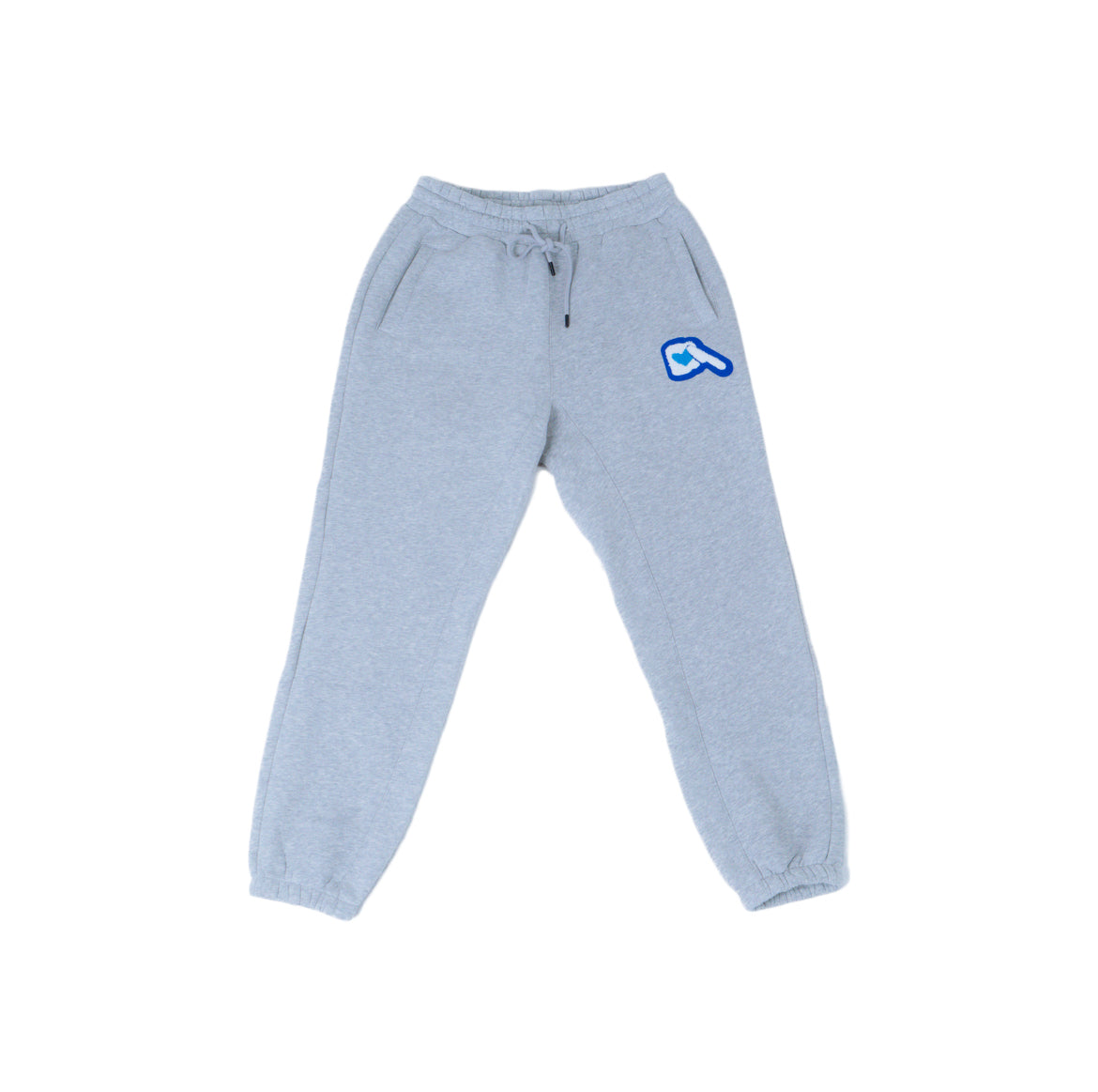 Concrete Blue Spread Love Sweatpants